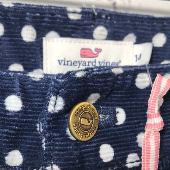 NWT Vineyard Vines Blue Polka Dot Whale Cords - Picture 7 of 12